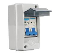Yechiry 63A 1000V PV Solar Disconnect Switch pour On Grid, Off Grid | Disjoncteur CC IP65, protection contre les surtensions, isolateur photovoltaïque à couvercle transparent