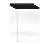 Yechiry Blocs Légaux Colorés A4, Blocs-notes à Règles Larges (4 pièces 21,4x29,6 cm 50 pages)