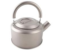 Yechiry Bouilloire de Camping pour Randonnée et Pique-nique, 1,2 L | Chauffage rapide, cafetière à thé portable 430 g pour voyage et utilisation en extérieur, 8 x 6,5 pouces