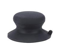 Yechiry Bouton de Couvercle de Casserole en Silicone, Poignée de Couvercle D'aspiration Sous Vide Résistante à la Chaleur pour la Cuisson, avec Poignée Antidérapante, Compatible avec (BLACK)