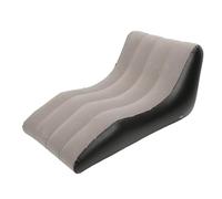Yechiry Canapé Gonflable, Matériaux Floqués en PVC pour Une Durabilité Accrue, Canapé Gonflable, Installation Facile et Pratique, Mobilier de Salon, pour Salons, Campings (Café)