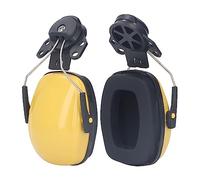 Yechiry Casque de sécurité Casque Antibruit Dispositif de Réduction du Bruit pour les Travailleurs de la Construction Matériau PVC 1 Paire