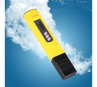 Yechiry Compteur TDS Numérique pour Eau Potable et Aquarium (YELLOW) | Testeur de qualité de l\'eau 0-9999 ppm avec maintien, arrêt automatique, interrupteur d\'unité de température, pour les