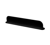 Yechiry Déflecteur D'eau de Cuisine Réutilisable, Protection contre les éclaboussures D'évier en Silicone (noir carbone)