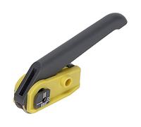 Yechiry Dénudeur de Câble Optique, Outil de Coupe Ergonomique et Durable pour Pelage de Gaine de Câble et Travail de Fibre Optique, Jaune Gris 1 unité (#1)
