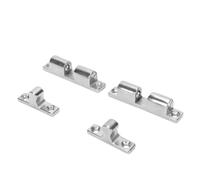 Yechiry Double Roller Catch, 70mm Stainless Steel Latch, for Portes | Tension réglable, Conception étanche, Idéal pour les bateaux, camping-cars, portes de placards