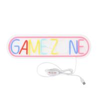 Yechiry Enseigne Néon de Jeu, Panneau Lumineux LED coloré alimenté par USB, Décoration Murale pour Chambre à Coucher, Salle de Jeux, Studio de Streaming en Direct