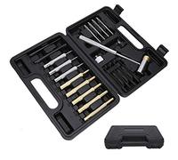 Yechiry Ensemble Complet de 21 Poinçons, Outils D'installation Fiables pour les Professionnels, Fabriqués en Acier au Carbone et en Laiton Robustes, Boîte de Rangement Pratique