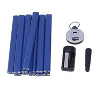 Yechiry Ensemble de Crayons de Charpentier, Outil de Marquage du Bois Durable avec Taille-crayon pour les Projets de Menuiserie, 12 Crayons