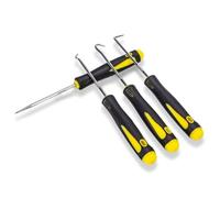 Yechiry Ensemble D'outils de Sélection et de Crochet pour Les Réparations Automobiles et Domestiques-Ensemble Antidérapant de 4 Pièces avec Construction Robuste pour Une Utilisation Facile (4PCS)
