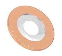 Yechiry Gabarit de Cercle Rotatif Professionnel, Outil de Dessin Réglable pour Artistes et Artisans, Taille Compacte de 12.5cm