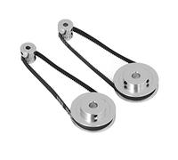 Yechiry Jeu de Poulies de Distribution en Aluminium avec Courroie en Caoutchouc de 20 et 60 Dents pour des Applications Efficaces D'imprimante 3D, Longueur de 280 Mm (20t 5mm(0.2in) Plus 60t