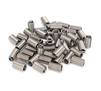 Yechiry Kit de Manchons de Réparation de Filetage 50 Pièces, Inserts de Fil en Acier Inoxydable Durables pour la Restauration de Filetage M10 X 1,5 dans les Applications Automobiles et Mécaniques (3D)