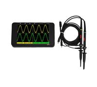 Yechiry Oscilloscope Portable, Kit d'Oscilloscope Numérique, écran 3,5 Pouces, 250 /s 1S, Oscilloscope de Poche Double Canal avec Générateur de Signal