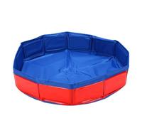 Yechiry Pied Bain Rince, Structure PVC Pliable (Rond Rouge)