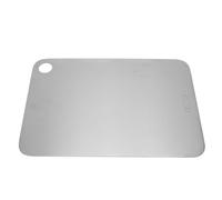 Yechiry Planche à Découper, Planche à Découper Pure Ti, Bloc de Boucher Robuste Non Poreux, Tapis de Cuisine en Métal Inodore à Face Douce pour la Préparation des Aliments de la Viande, (360*250*2,0