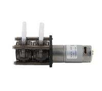 Yechiry Pompe Péristaltique électrique, Moteur brossé DC 300 Ml/minx2, Pompe Doseuse de Liquide à Montage sur Panneau pour l'industrie des Laboratoires, ABS en Acier Inoxydable avec Tube en
