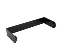 Yechiry Porte-Serviettes en Papier sous Armoire, Conception Conviviale pour Cuisine Salle de Bains, Acrylique Auto-adhésif 11.5x4.5x1.77 (Black)