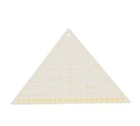 Yechiry Règle Triangulaire 60 Degrés, Outil de Coupe Portable pour Quilting | Acrylique transparent, construction durable, parfait pour le , 8 pouces de large