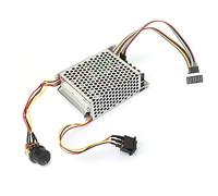 Yechiry Régulateur de Vitesse de Moteur Réversible contrôlé par Potentiomètre 10-55 V 60 A pour Usage Industriel
