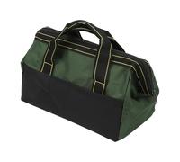 Yechiry Sac à Outils Portable, Fourre-tout de Rangement Robuste à Large Bouche pour électriciens, Durable et étanche, 16 Pouces, 5 Poches (Vert OD)