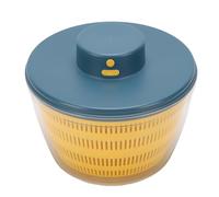Yechiry Saladier électrique pour Cuisine, 4L (BLUE) | Séchage rapide rechargeable par USB, plastique de qualité alimentaire, lave-légumes compact pour les cuisiniers à domicile