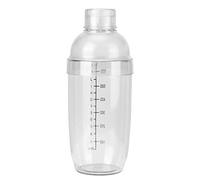 Yechiry Shaker à Cocktail Manuel épais avec Balance pour Barman à Domicile et Usage Commercial, Plastique Durable 8,5 Cm 236 G