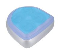 Yechiry Siège Rehausseur Gonflable pour Spa, Coussin Double Fonction Réglable à l'eau pour la Maison, Baignoires et Piscines en PVC, 1 Pièce (Blue)