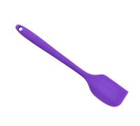 Yechiry Spatule en Silicone Antiadhésive de qualité Alimentaire, Résistante à la Chaleur, Ustensiles de Cuisine pour une Cuisson Parfaite, 21x4cm (PURPLE)