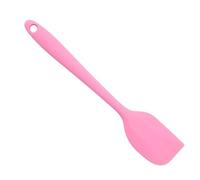 Yechiry Spatule en Silicone Antiadhésive de qualité Alimentaire, Résistante à la Chaleur, Ustensiles de Cuisine pour une Cuisson Parfaite, 21x4cm (Rose)