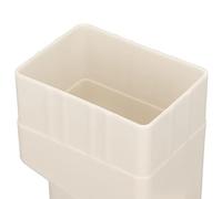 Yechiry Système Professionnel de Collecte d'eau de Pluie pour Jardin, Empêche Le Colmatage, Matériau ABS (White)