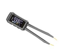 Yechiry Testeur de Pont Numérique, Pincettes de Test électronique, Outil de Mesure d'inductance de Condensateur de Résistance pour Atelier d'amateurs 'électronique