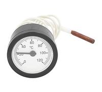 Yechiry Thermomètre Bimétallique de Petite Taille, Rond et Précis, Portable, pour Serres, Incubateurs, Parfait pour les Professionnels