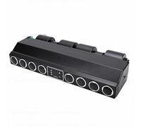 Yechiry Unité D'assemblage D'évaporateur AC Automobile, Système de Refroidissement de Chauffage Sous le Tableau de Bord avec Contrôle à 3 Vitesses, Kit AC télécommandé (Système de circuits 24 V 4A)