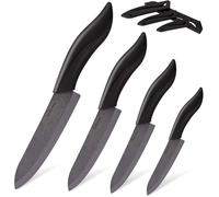 Yedcxup Couteau Ceramique Cuisine - 4pcs Couteau Ceramique