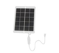 Yeeda Panneau solaire portable 600 mAh 600 mAh - Panneau solaire USB ultra fin - Chargeur solaire ultra fin avec sortie USB pour vélos, téléphones portables, lampes de camping