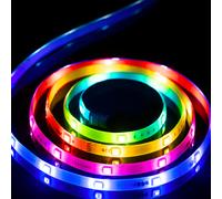 Yeelight Bande lumineuse LED Pro Étendue 1 m - Bande d’éclairage d’ambiance RGBIC intelligente et extensible, prise en charge de l’application et du contrôle vocal, convient pour les pièces, les télév