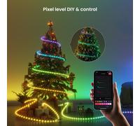 Yeelight Obsid RGBIC - Ruban LED intelligent à changement de couleur pour pièce, TV, bureau et ambiance de jeu, 1 pièce, 2 m