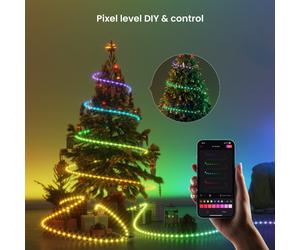 Yeelight Obsid RGBIC - Ruban LED intelligent à changement de couleur pour pièce, TV, bureau et ambiance de jeu, 1 pièce, 2 m