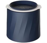 Yelvera Boule de glace à whisky avec géométrie de couronne offrant un rapport zone équilibrée/volume pour une durée de refroidissement prolongée (bleu)
