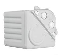 Yelvera Pare-chocs d'angle de fenêtre avec système de fixation magnétique et capacité de pliage automatique pour plusieurs types de fenêtres sans modification (gris)