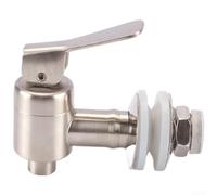 Yelvera Robinet de boisson en acier inoxydable 304 avec filtre amovible et joint en silicone pour ouverture ronde compatible 16 mm 25 mm (A)