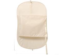 Yelvera Sac de rangement de compression pour vêtements d'extérieur avec design pliable et zone de suspension extensible pour une utilisation efficace de l'espace (beige sergé)