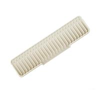 Yelvera Tapis de drainage pour évier de cuisine fabriqué en silicone souple avec bord discret pour les espaces restreints près des robinets et des comptoirs (blanc - 35 x 6 cm)