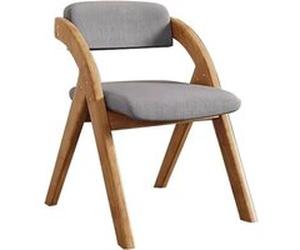 YeMaster Chaises pliantes avec sièges rembourrés, lot de 2 avec housses amovibles pour cuisine, bureau, mariage, pique-nique, gris gris G