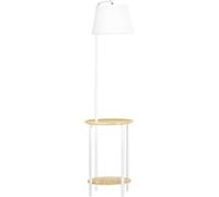 YeMaster Lampadaire 162 cm 40W, veilleuse, convient pour le salon et la chambre Blanc G