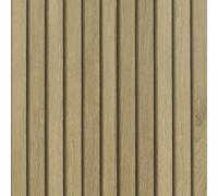 YENHOME Papier Adhesif Imitation Bois Panneau 3D 60x300cm Vintage Papier Peint Tasseau de Bois Salon Chambre Placard Rouleau Adhesif Decoratif Mural Bureau Covering Meuble Chambre à Coucher