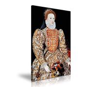 YES ART Impression sur Toile Elizabeth I of England 50 x 76 cm