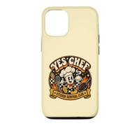 Yes Chef for Culinary Lover Kitchen Worker Humour Coque pour iPhone 12/12 Pro