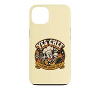 Yes Chef for Culinary Lover Kitchen Worker Humour Coque pour iPhone 13